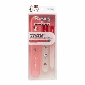 The Crème Shop x Hello Kitty Premium Glass Nail File Set - 3pc NEW